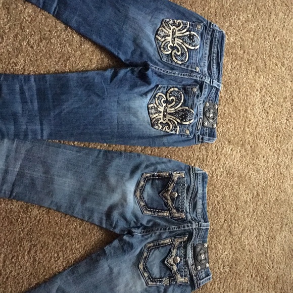 3 Miss Me Low Rise Boot Cut Jeans Bundle - Picture 5 of 7